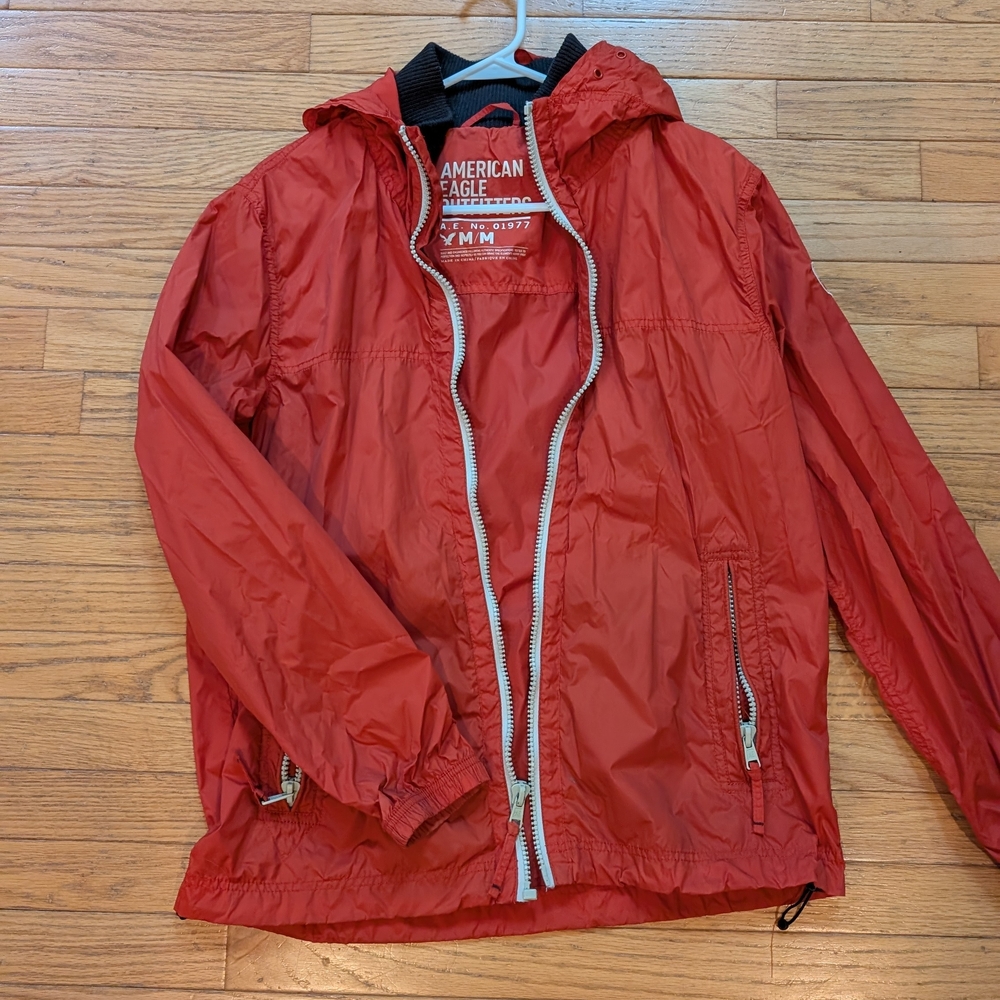 American Eagle O Windbreaker Jacket